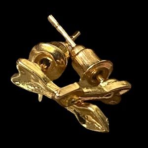 🎈Sale 🎈2 for $10 NWOT golden arrow post earrings slide backs fall fashion